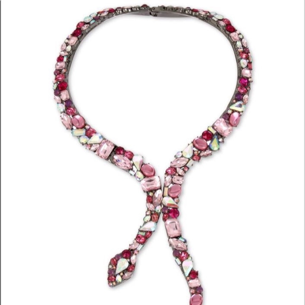Beautiful Betsey Johnson snake necklace